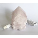 USB Lamp Rose Quartz Mini